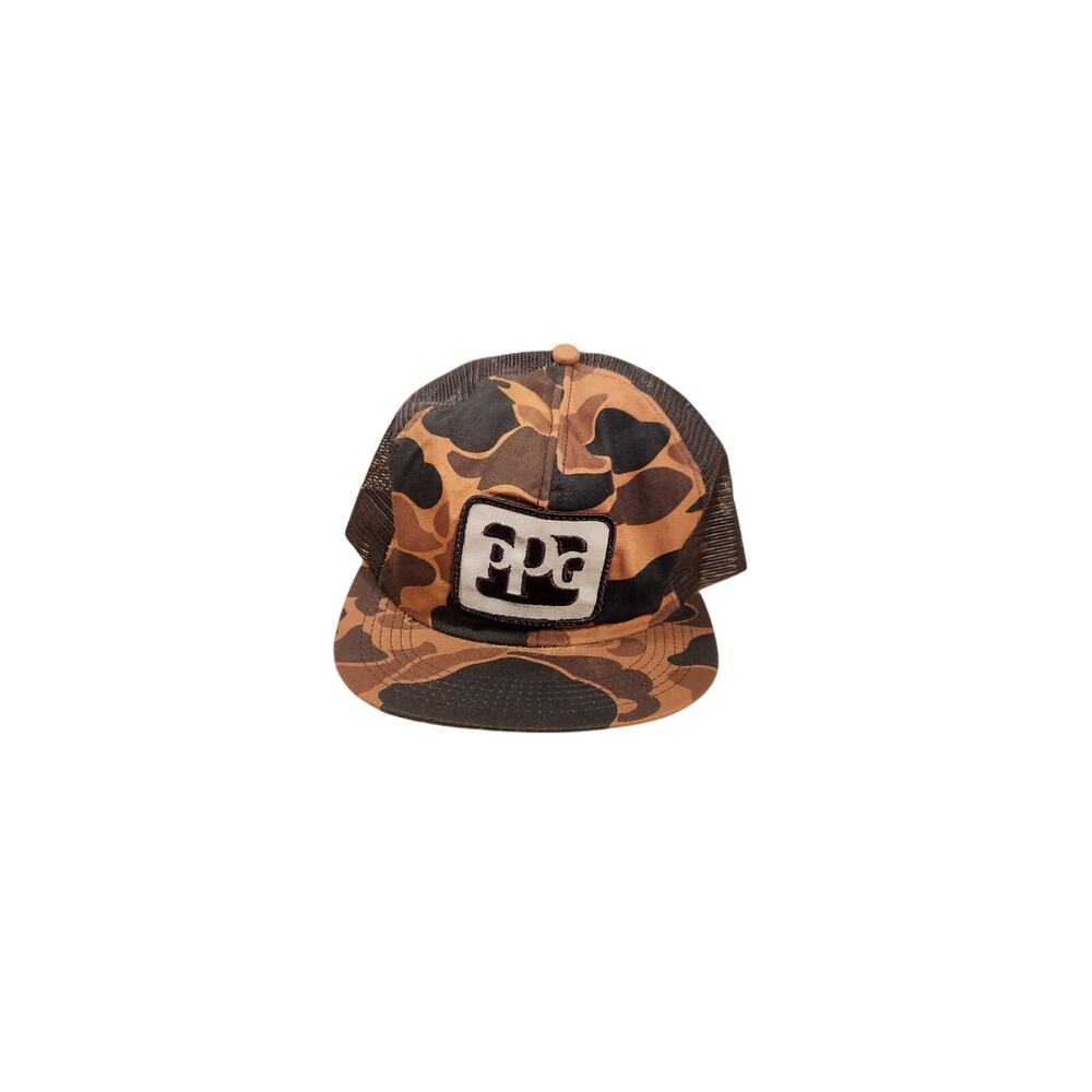 Vintage PPG Camo Trucker Hat